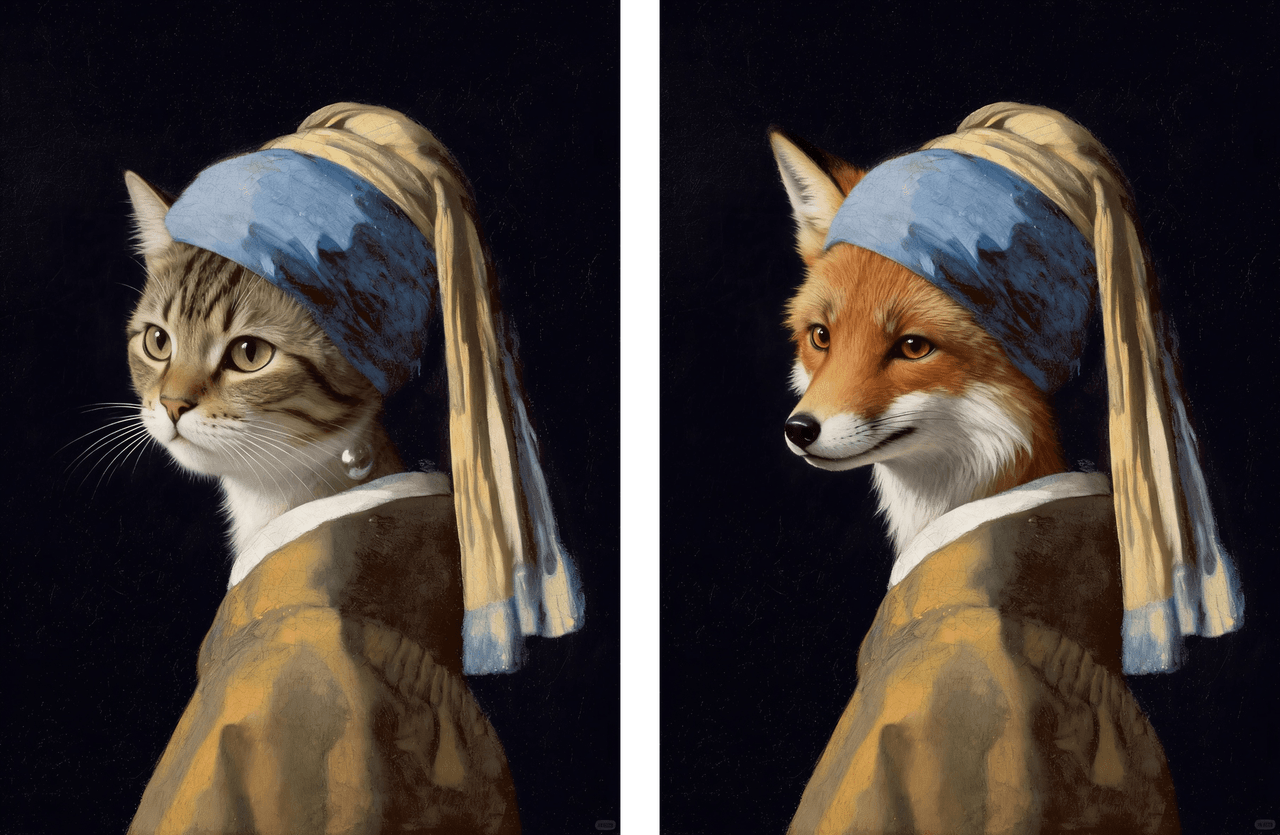 Intercambio de rostro animal 1