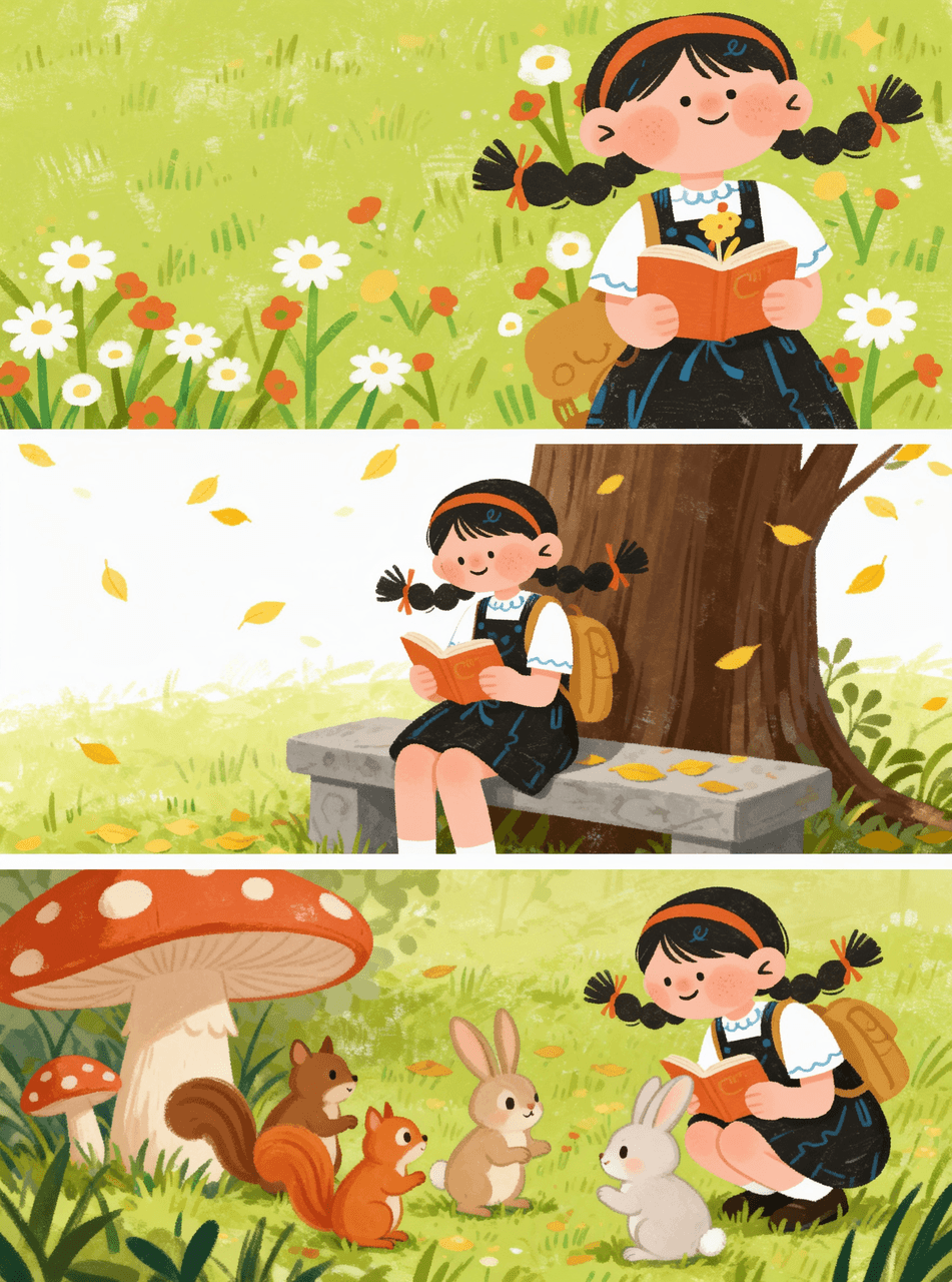 Libro ilustrado de cuento 2