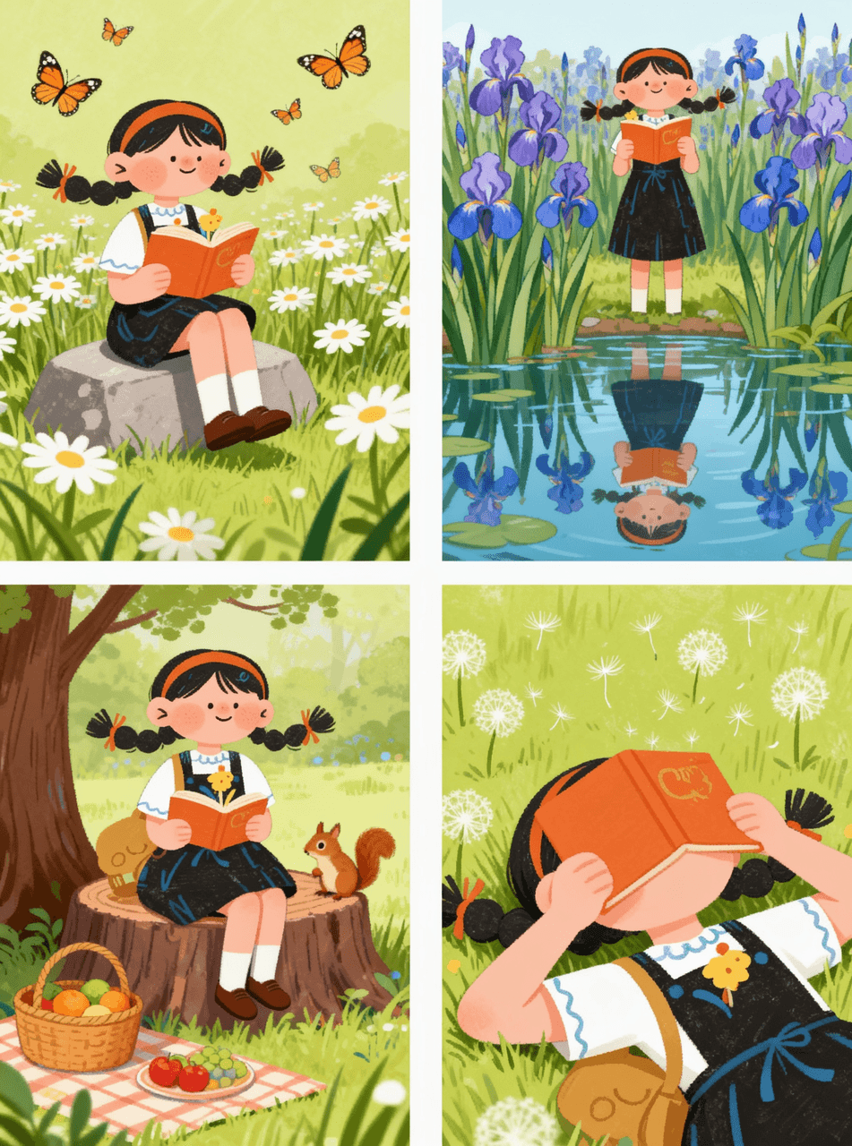 Libro ilustrado de cuento 1